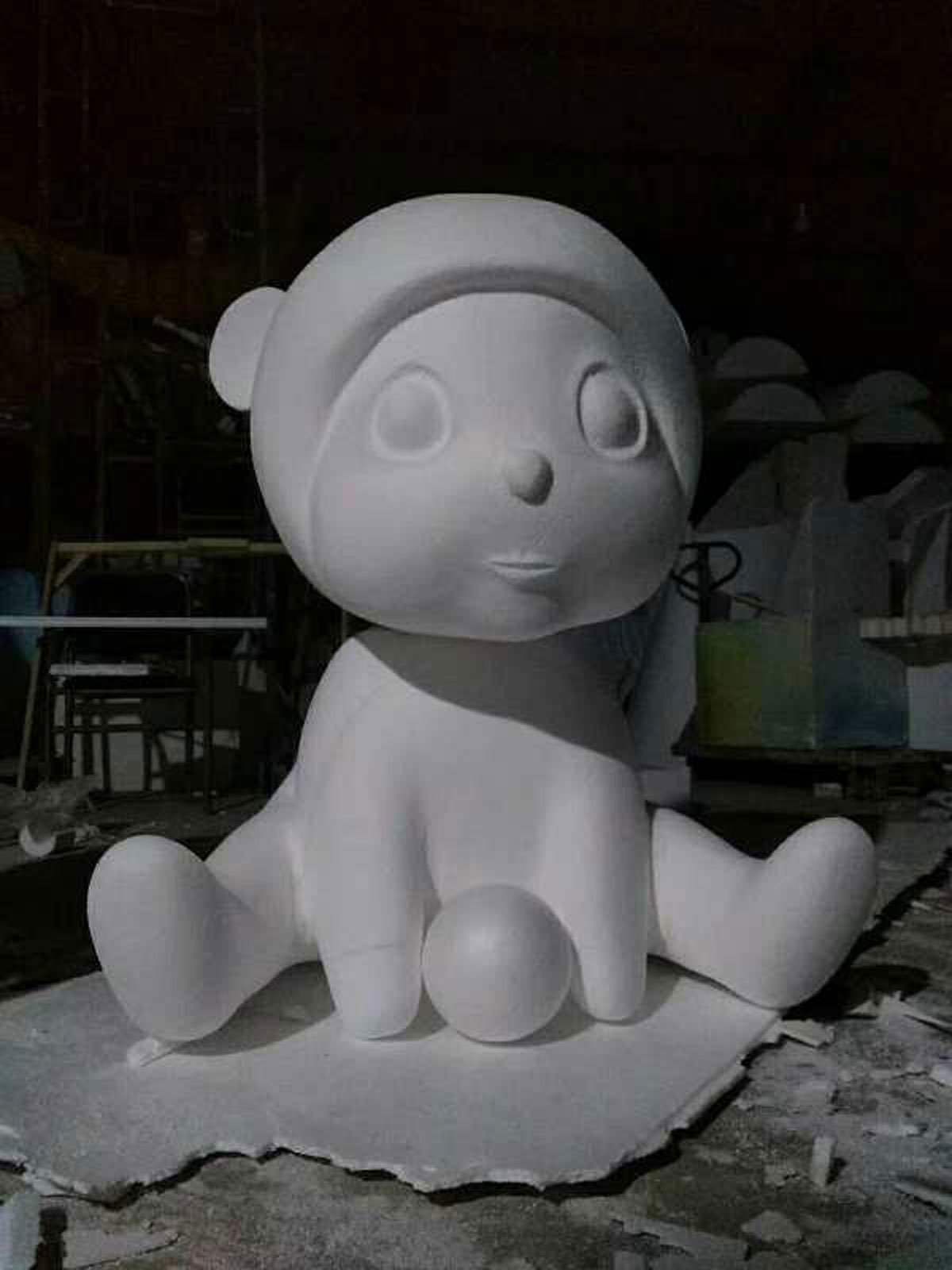 3D泡沫雕塑制作