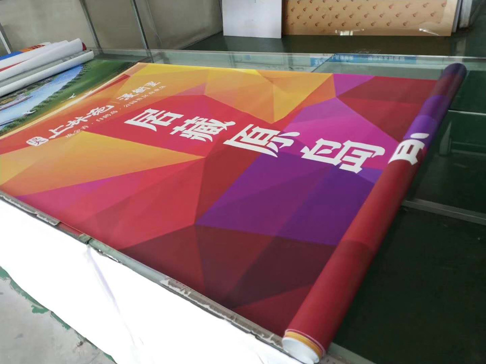 成都广告吊旗制作厂家展示