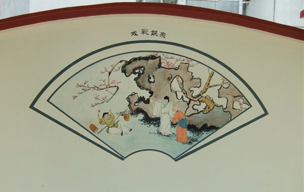 成都广告墙绘展示
